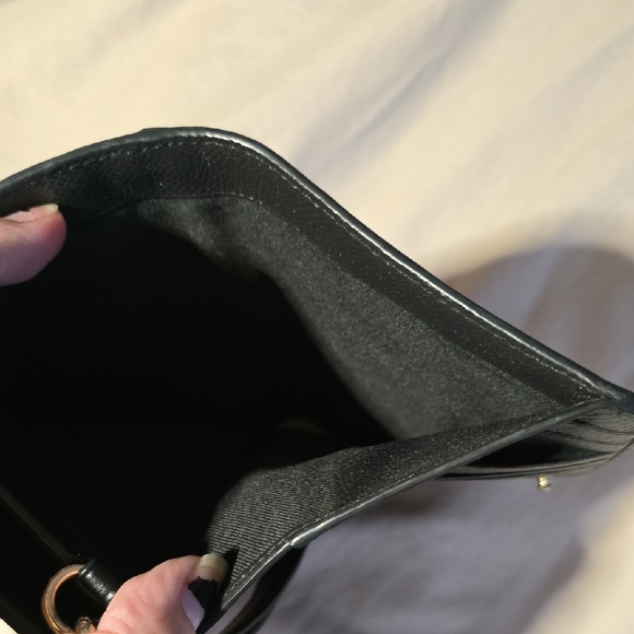 Coach Black Floral Wristlet Clutch LIKE.NEW - Picture 5 of 6